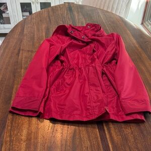 A New Day Red Hooded drawstring waste stylishly beautiful Jacket
